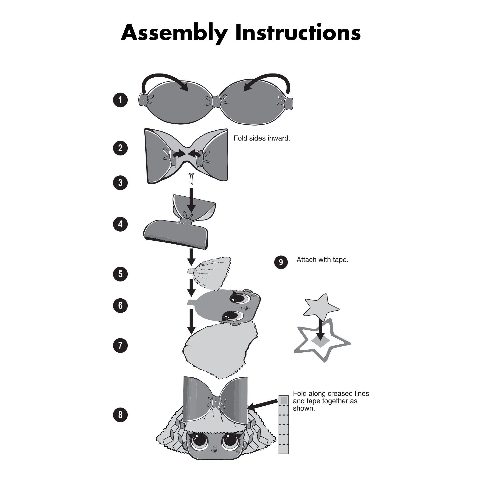 L.O.L. Surprise! House  Assembly Instructions 