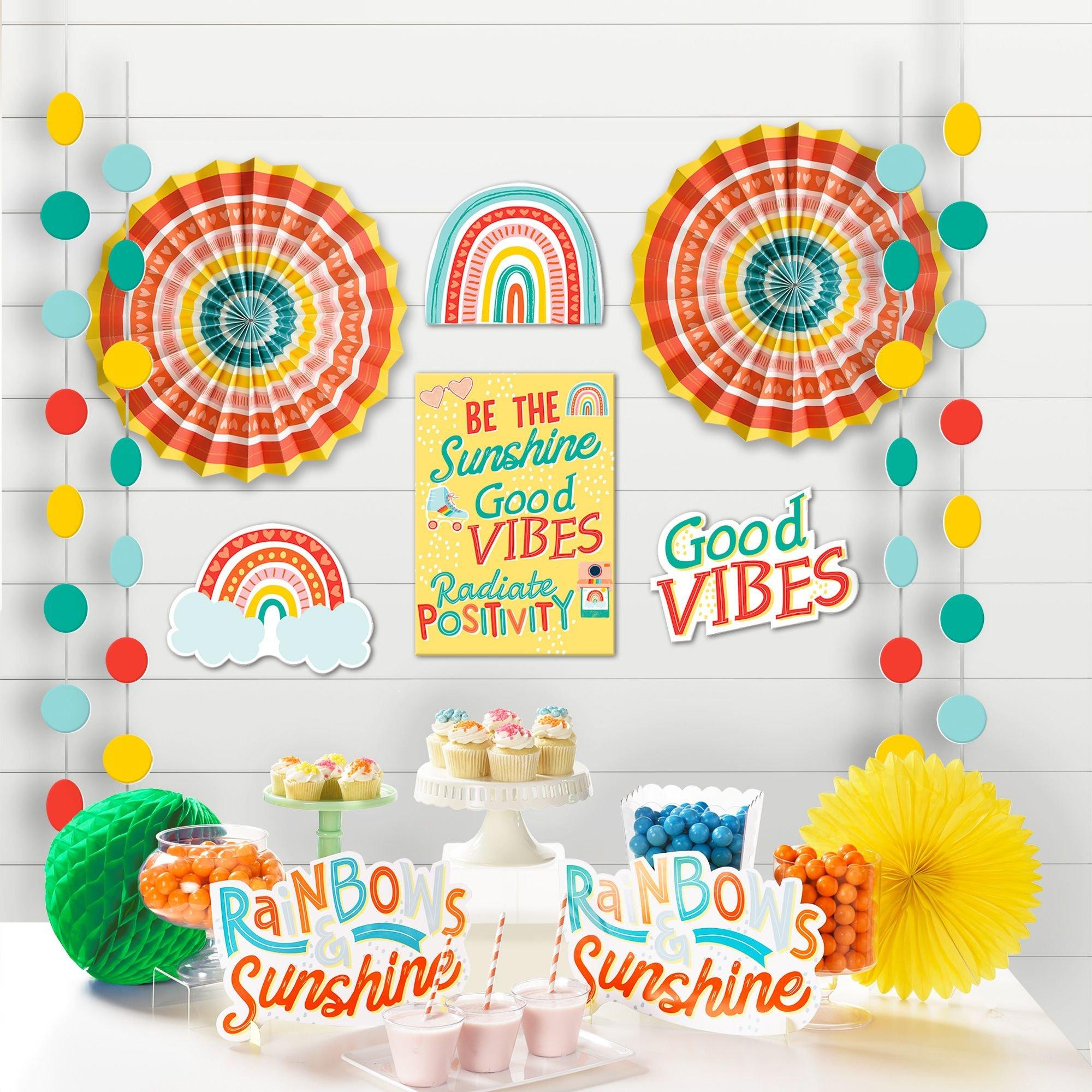 Rainbow Birthday Decorations - Birthday Party Supplies Decor