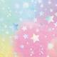 Iridescent Luminous Rainbow Star Paper Beverage Napkins, 5in, 16ct