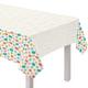 All Smiles Smiley Face Plastic Table Cover, 54in x 96in