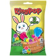 Easter Ring Pop Bag, 3pc - Fruity Flavors