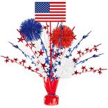 Large Patriotic Star Foil Cascade Centerpiece 4th of July Party Table Decoration 18. 