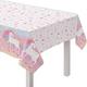 Enchanted Unicorn Plastic Table Cover, 54in x 96in