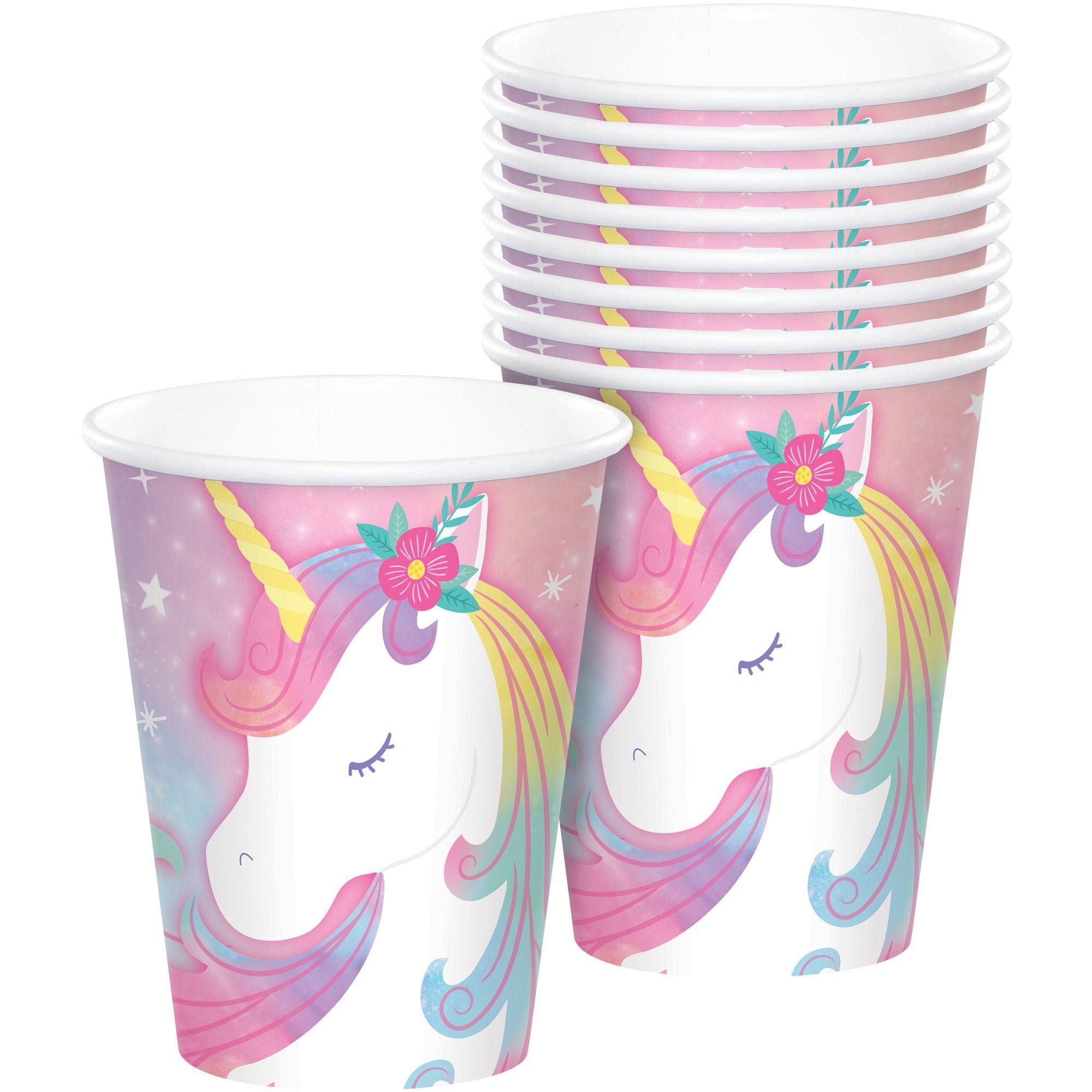 FZR Legend Unicorn Party Favors Goodie Cups, 24 Pack Birthday Party Cups in  4 Colors, 16OZ Reusable Rainbow Unicorn Plastic Party Supplies Decorations  Cups with Lids Plugs for Girls Kids Boys - Yahoo Shopping