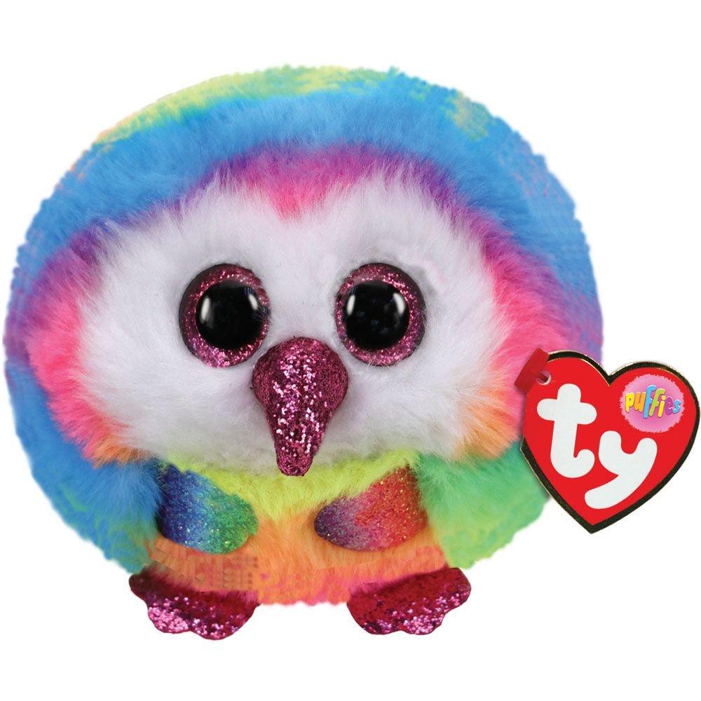 Owen Owl Plush - Ty Puffies