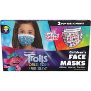 Trolls Disposable Protective Face Masks for Kids, Ages 8 and Up, 14ct