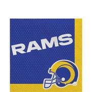Los Angeles Rams Paper Lunch Napkins, 6.5in, 36ct