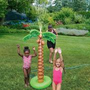 Inflatable Plastic Palm Tree Sprinkler, 5.23ft