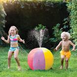 Inflatable Plastic Beach Ball Sprinkler, 29.5in