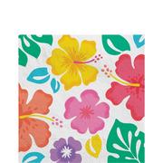 Summer Hibiscus Paper Lunch Napkins, 6.5in, 100ct