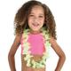 Multicolor Fabric Leis for Kids, 30in, 6ct
