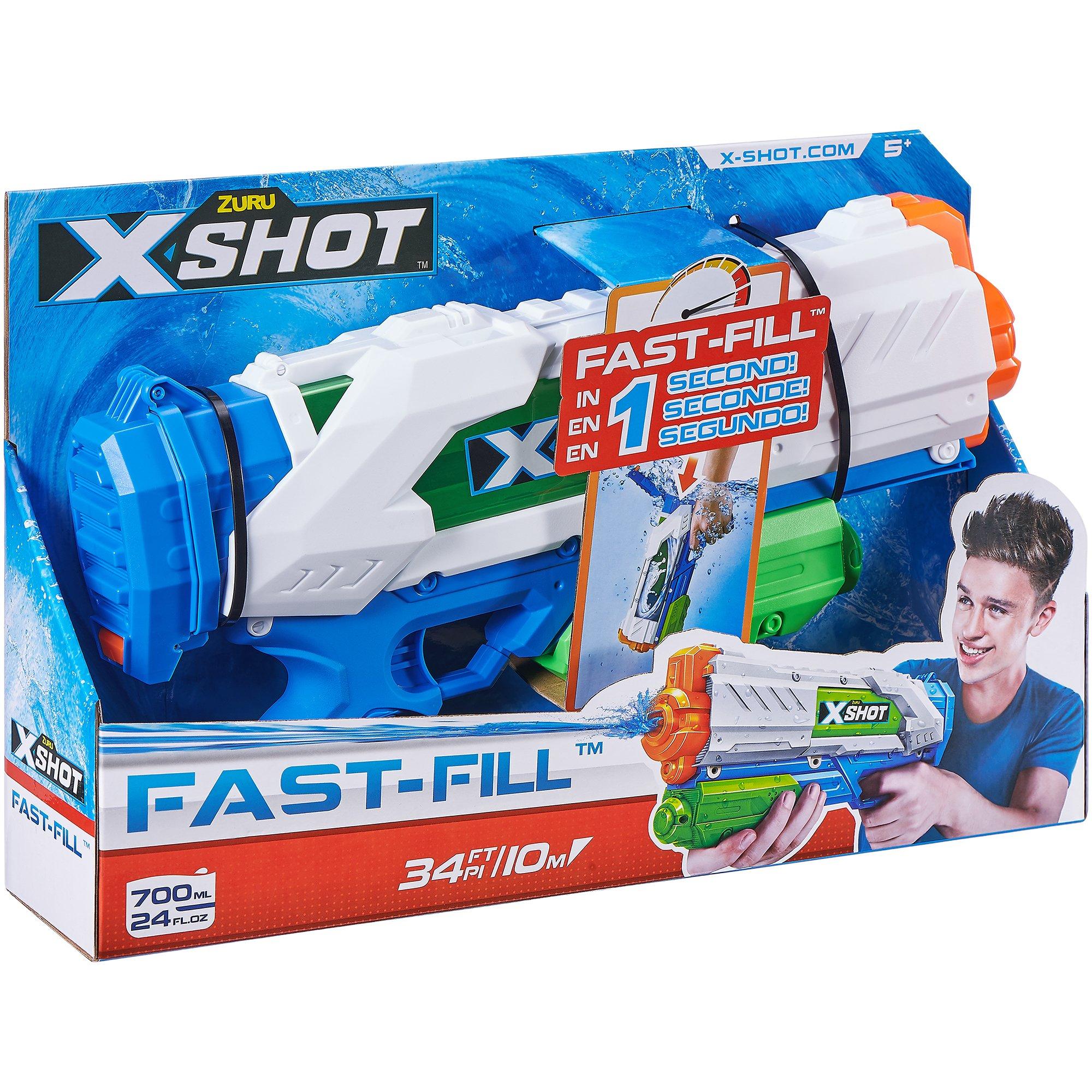 872px x 872px - Zuru Super X-Shot Fast-Fill Water Blaster, 24oz, 34ft Range | Party City