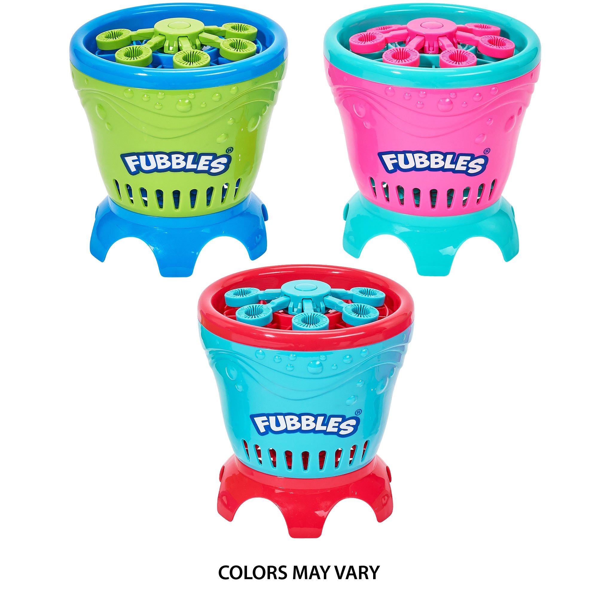 Fubbles® Sky High Bubble Machine with Bubble Solution Party City