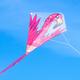Diamond Pink Flamingo Kite, 22in x 23in