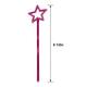 Pink & Silver Star Wands 16ct