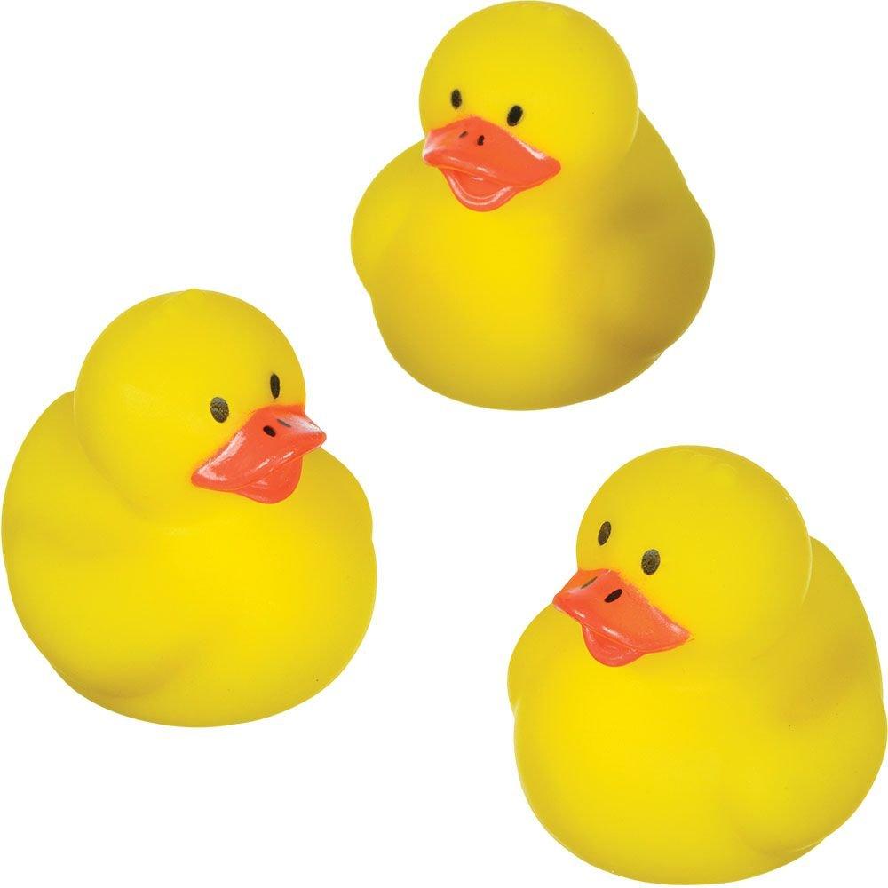 4 Sports Ducks, Mini Rubber Duckies, Way to Celebrate! Party Favors, 4 Ct., Size: 1-3/4 inch Long x 1-1/2 inch Wide x 1-1/2 inch Tall
