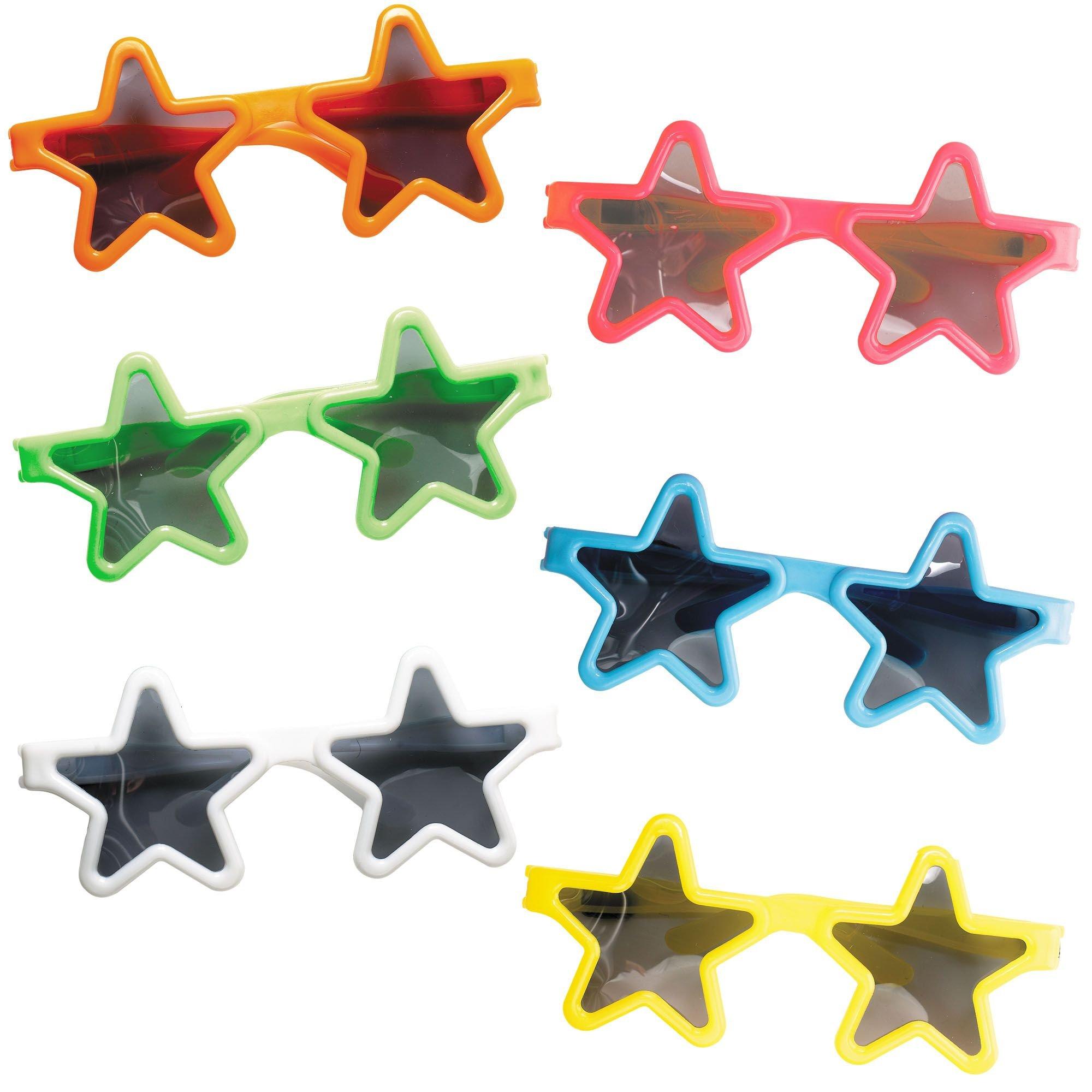 Star shaped sunglasses