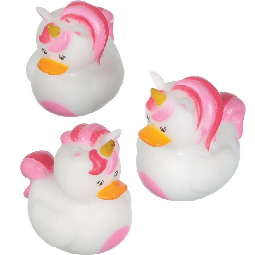 Details about   NWT White/Pink UNICORN RUBBER DUCK WITH HEART 639277631251 
