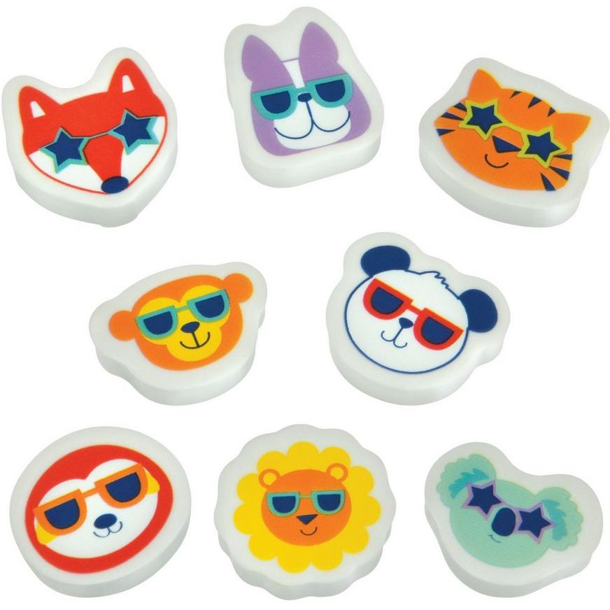 So Cool Critter Erasers 100ct