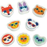 So Cool Critter Erasers 100ct