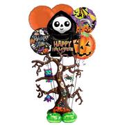 Reaper Tree Halloween Balloon Bouquet, 7pc
