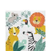 Get Wild Jungle Paper Lunch Napkins, 6.5in, 16ct