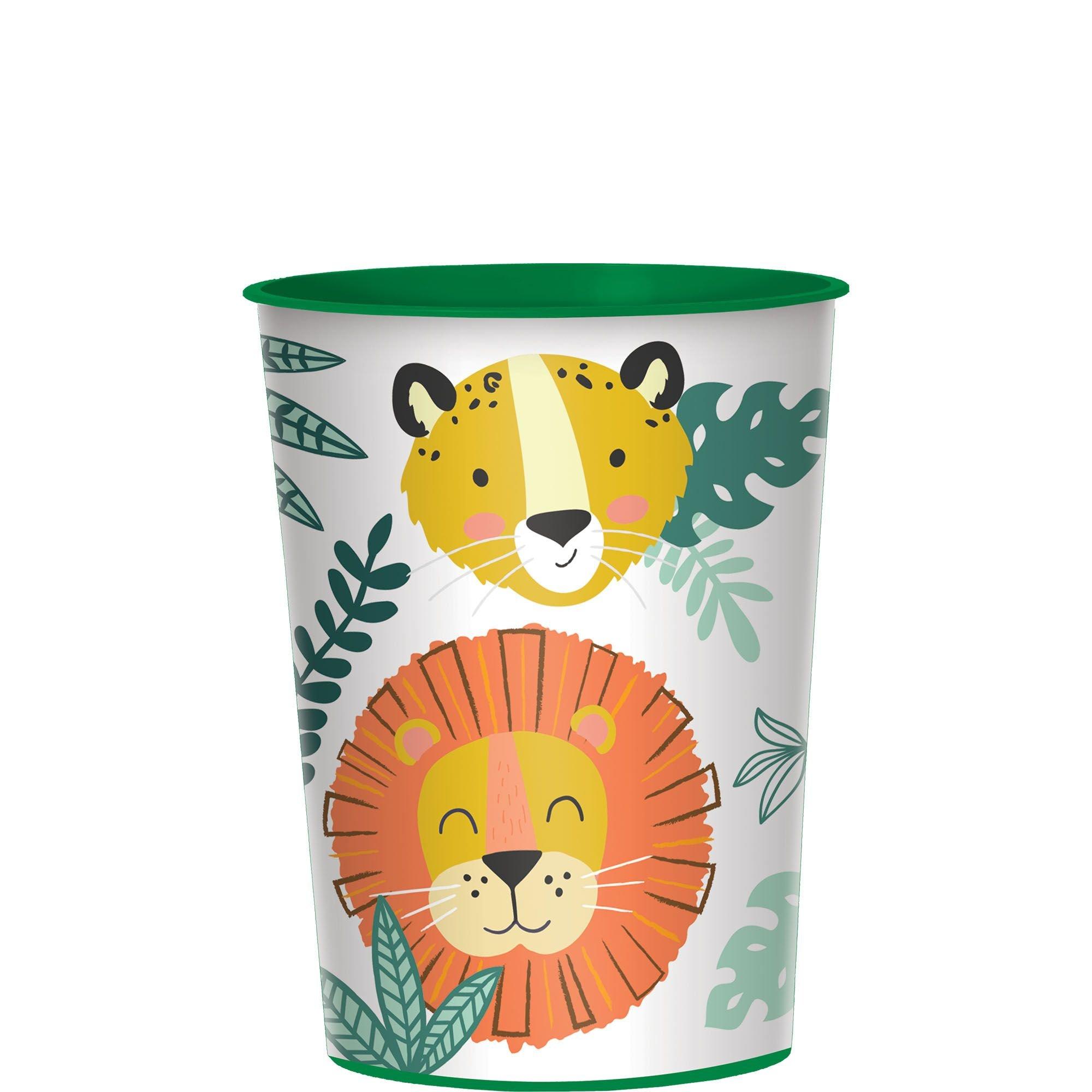 Get Wild Jungle Plastic Favor Cup, 16oz | Party City