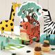 Get Wild Jungle Cardstock Table Decorating Kit, 5pc