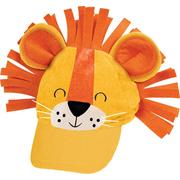 Get Wild Lion Plush Hat Deluxe, 6in x 10in
