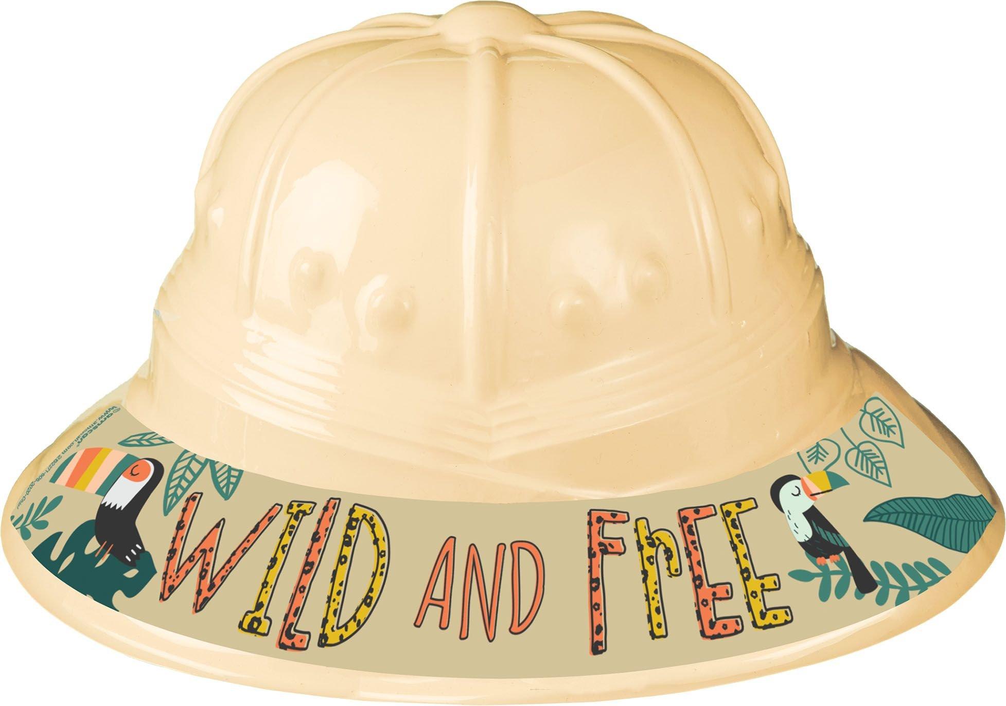 Ready Stock/☃Safari Hats, Jungle Safari Cap for kids Customized Number