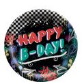 Skater Party Birthday Paper Lunch Plates, 9in, 8ct