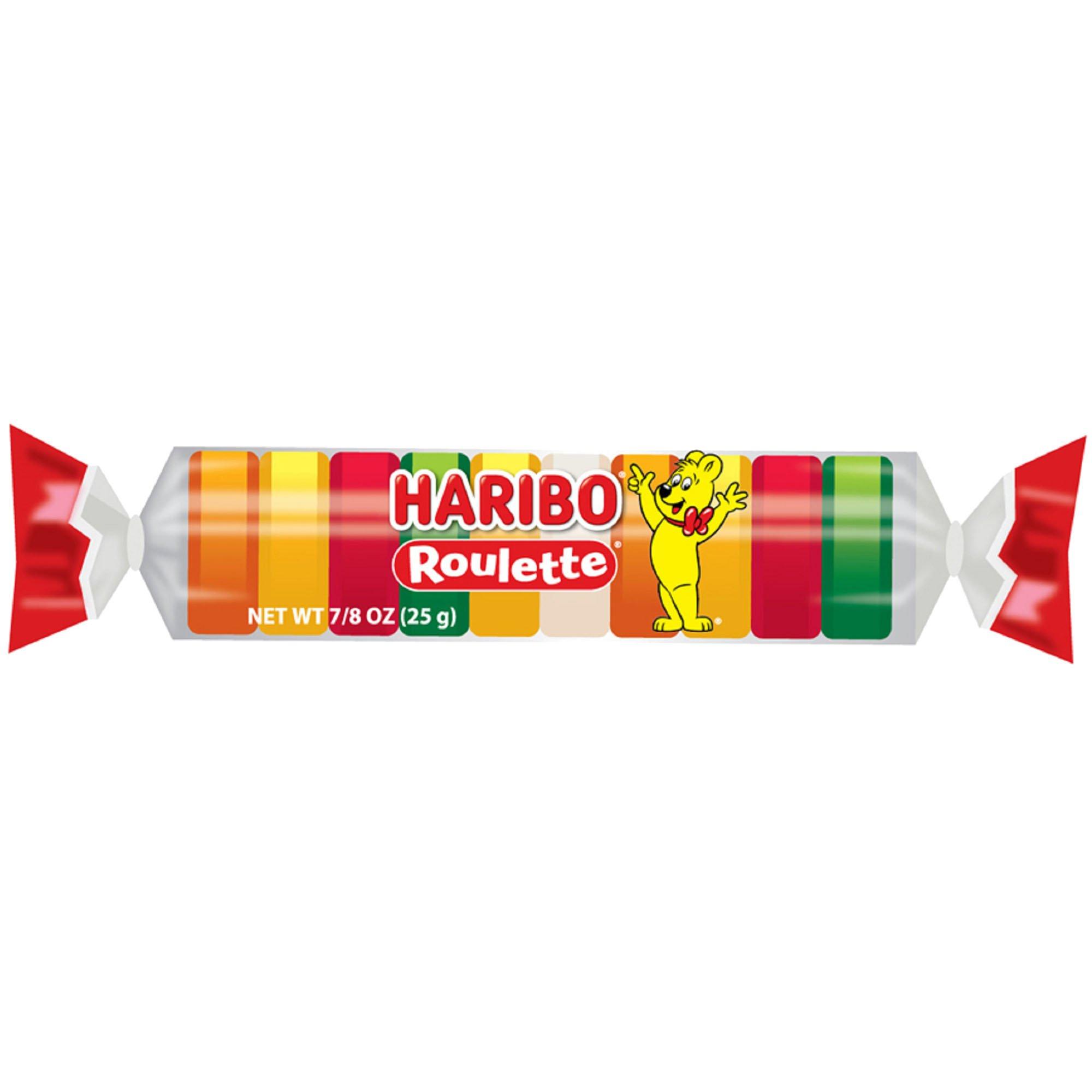haribo gummi roulettes