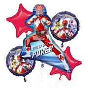 Power Rangers Unleashed Foil Balloon Bouquet, 5pc