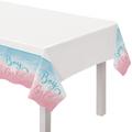 Boy or Girl? Plastic Tablecover, 54in x 102in - The Big Reveal
