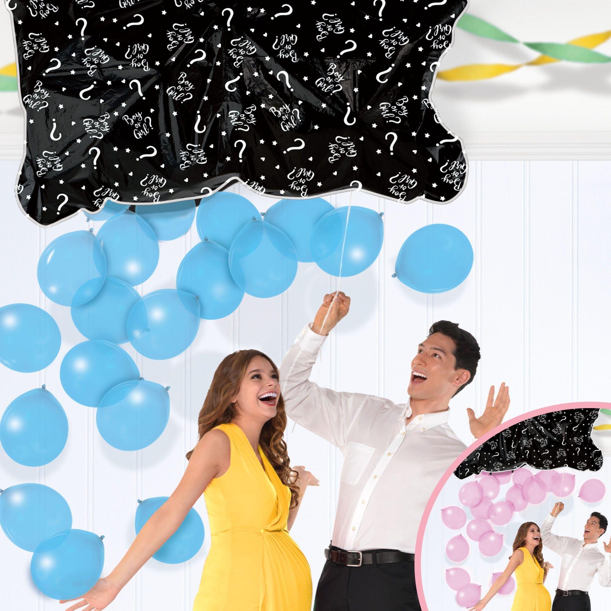 Balloon Drop Net White for Birthday Wedding Party Celebrations Events - 3  Sizes