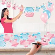 Guess the Gender Activity Banner Kit, 15ft - The Big Reveal