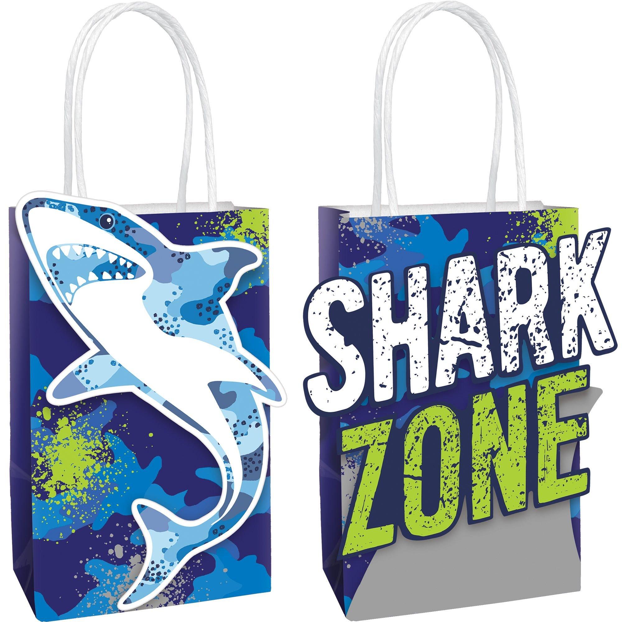 Shark Party Create Your Own Favor Bag Kit 8ct
