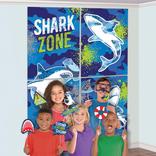 Shark Party Photo Booth Kit 16pc