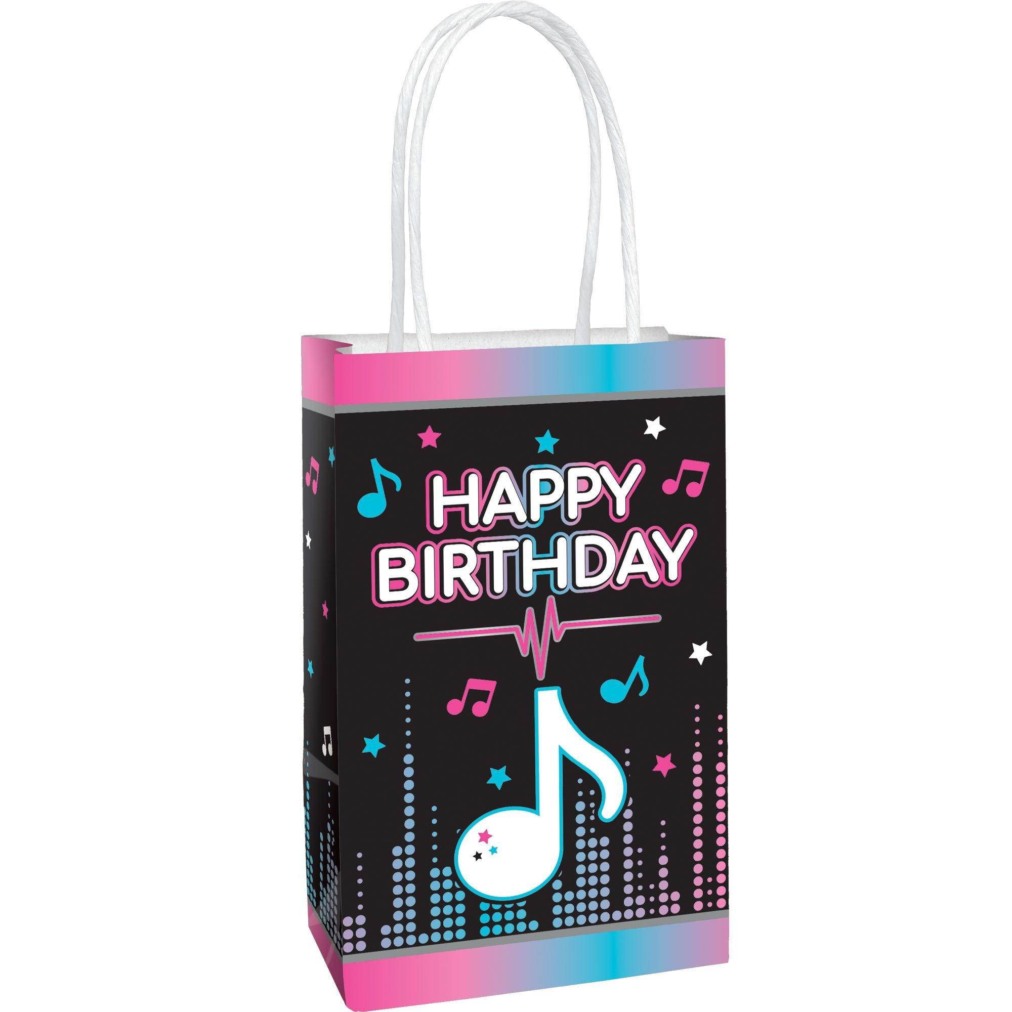 Musical Notes Colorful Birthday Party Goodie Bags