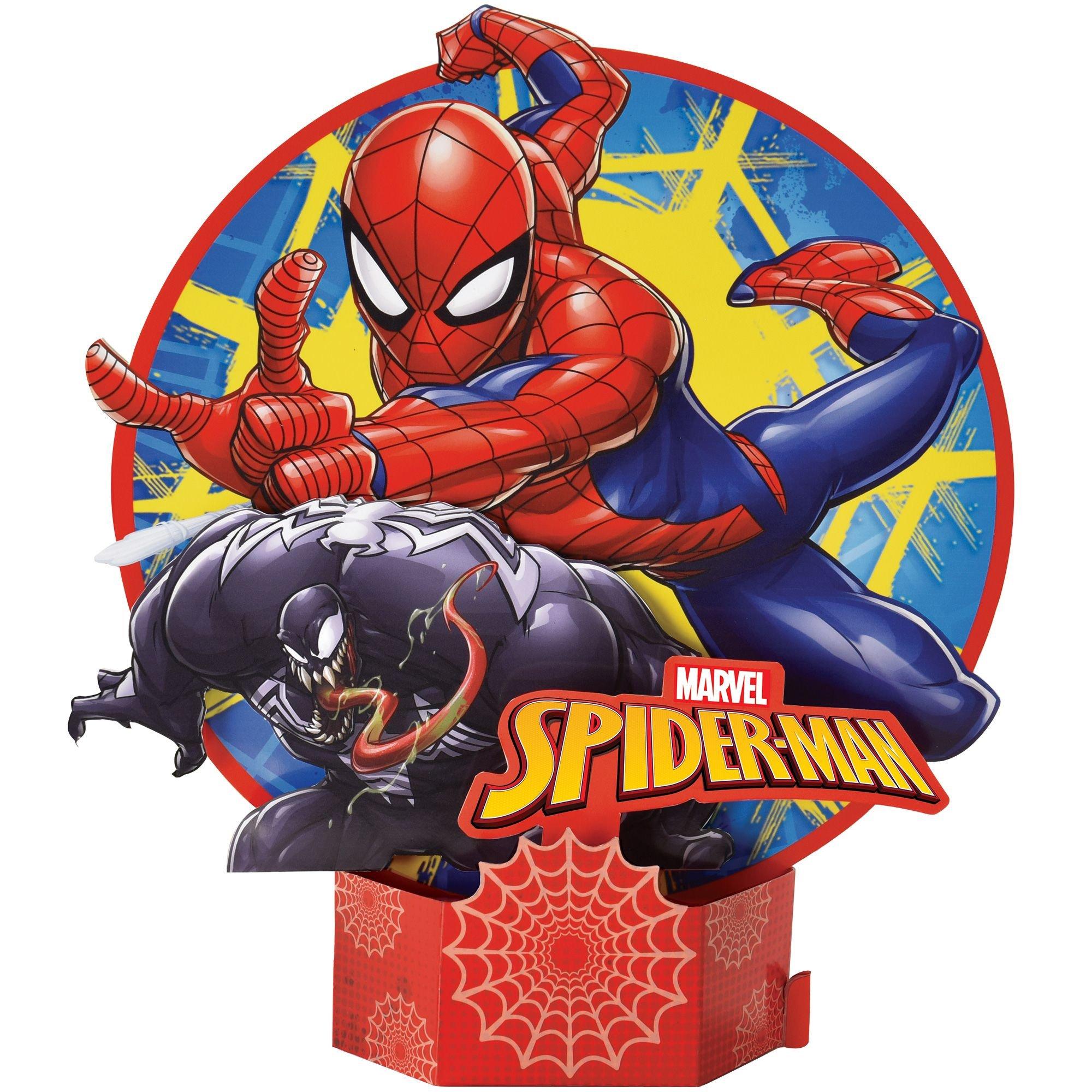 Spider-Man Webbed Wonder Centerpiece, 10.5in