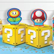 Power Up & Question Block Table Centerpieces, 4ct - Super Mario