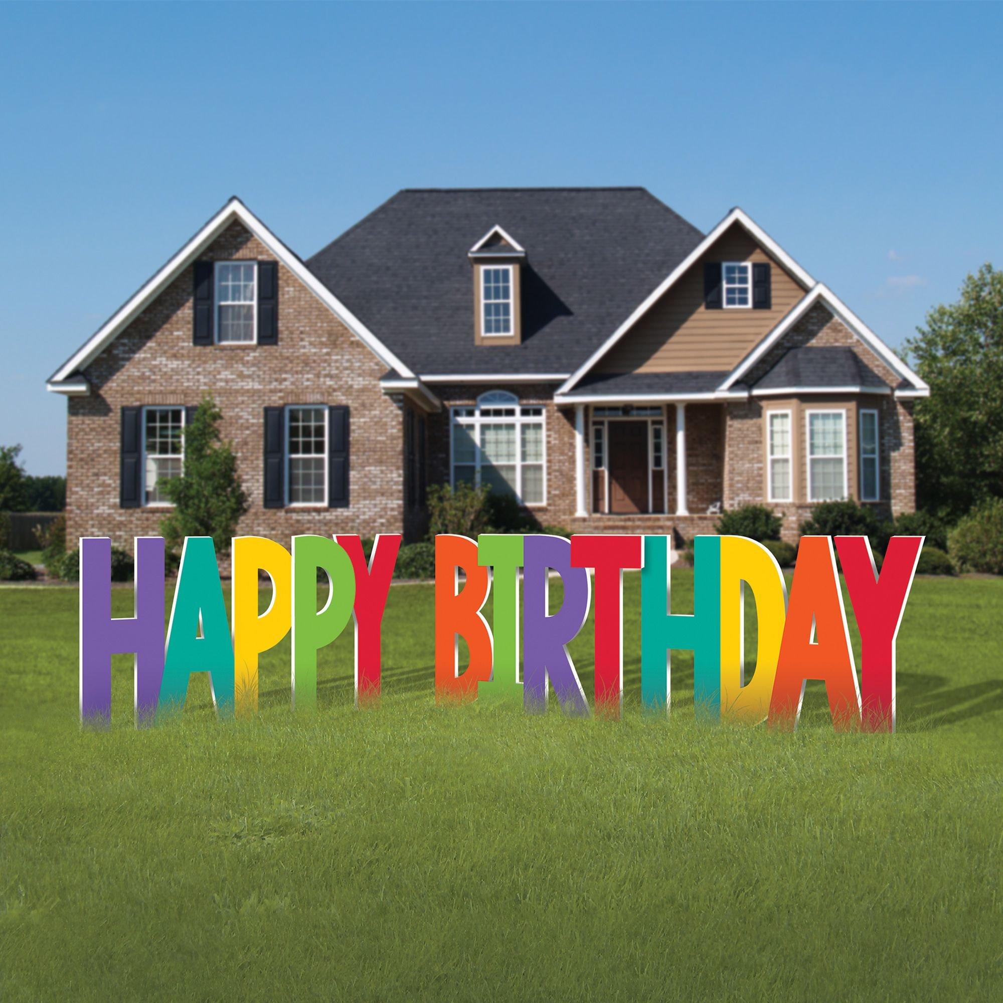 Happy Birthday Yard Signs | Party City