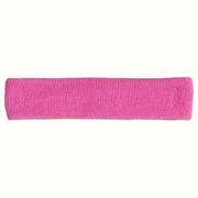 Pink Cotton Head Sweatband