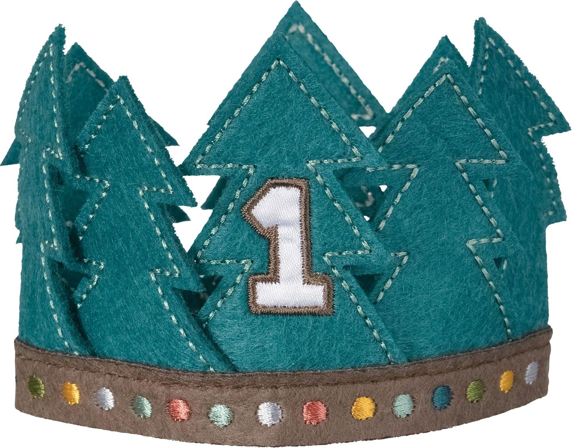 Wilderness 1st Birthday Felt Crown