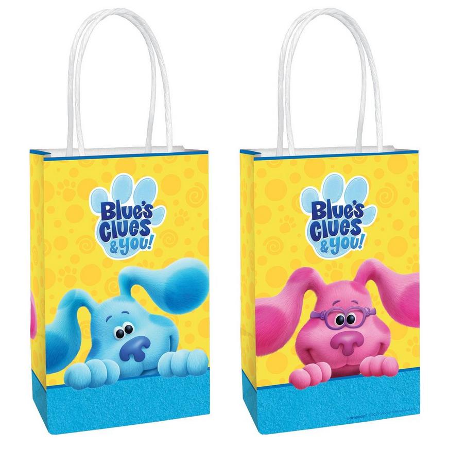 Blue's Clues & You! Kraft Favor Bags, 5in x 8.25in, 8ct