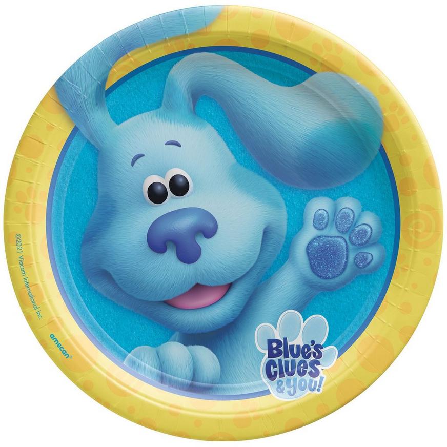 Blue's Clues & You! Paper Lunch Plates, 9in, 8ct