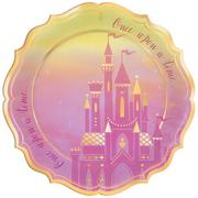 Metallic Disney Once Upon a Time Dinner Plates 8ct