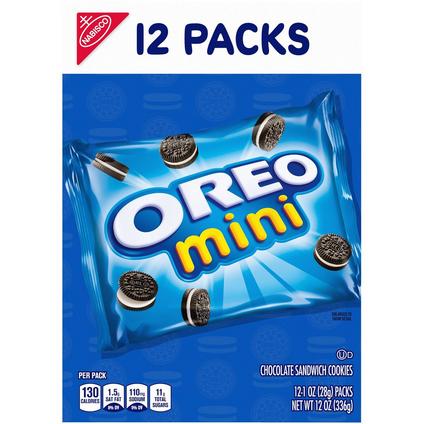 Oreo Minis Packs, 12oz, 12pc