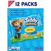 Honey Teddy Grahams Packs, 12oz, 12pc