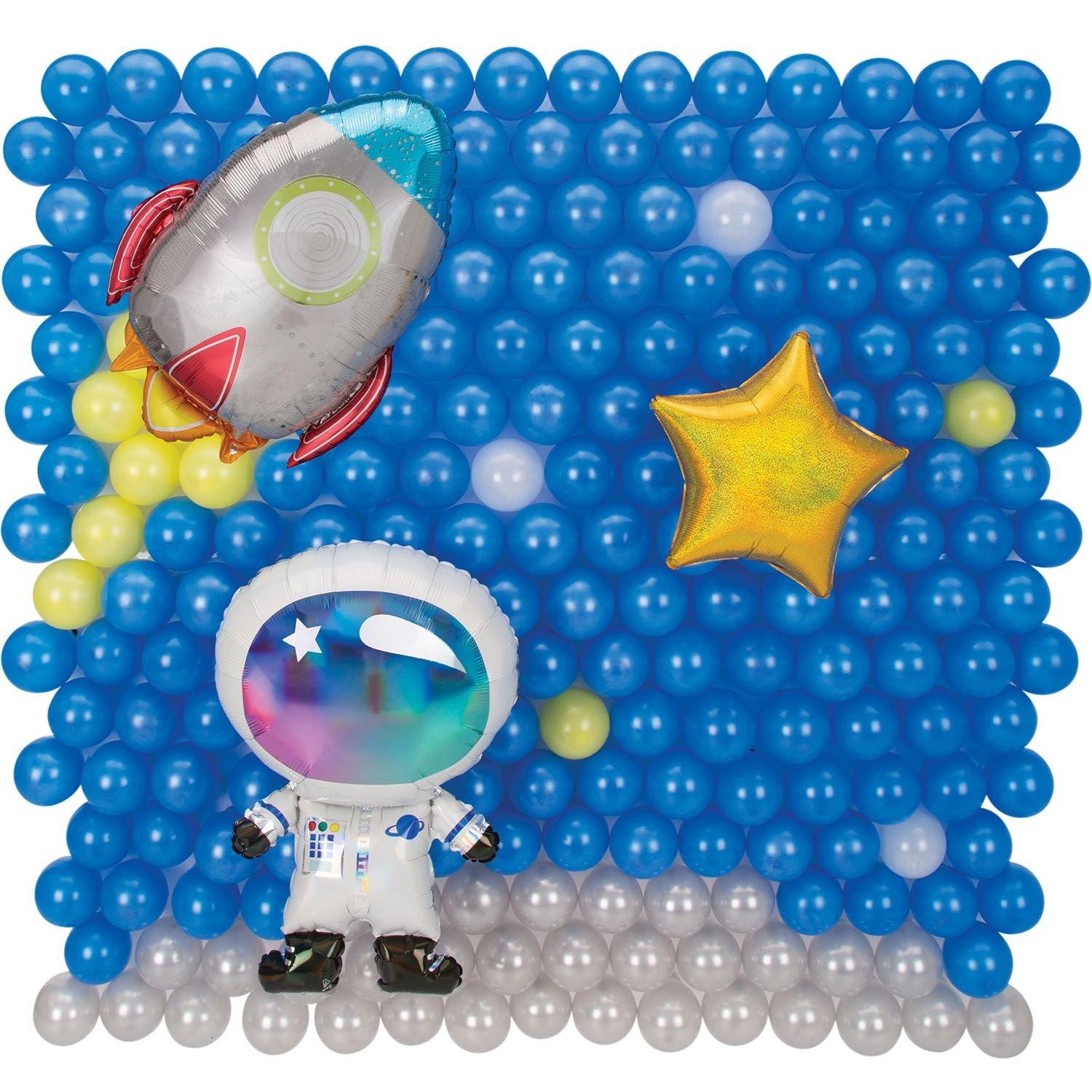  Space Alien 5th Birthday Party Supplies Balloon Bouquet  Decorations : Toys & Games